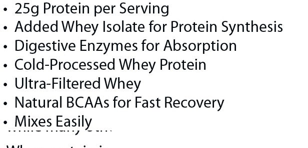 Absolute Whey Vanilla Protein Powder