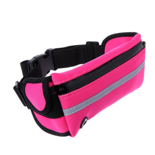 Velocity Water Resistant Sports Running Belt and Fitness Waist Pack