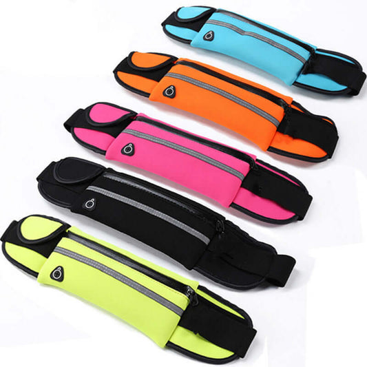 Velocity Water Resistant Sports Running Belt and Fitness Waist Pack