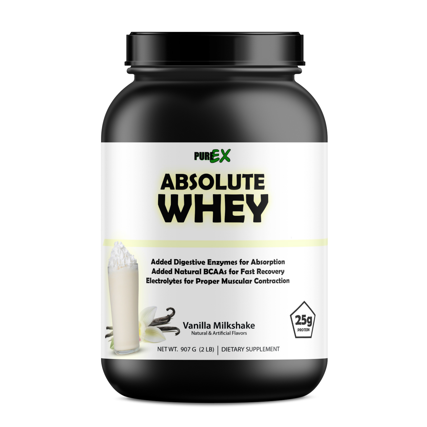 Absolute Whey Vanilla Protein Powder